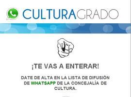 La cultura en Grado te llega al whatsapp