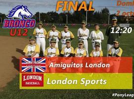 Brillante jornada de la Bronco U12 en la Pony League Gijón