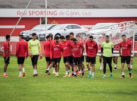 Intensa semana de trabajo sportinguista ante el partido frente al Valencia