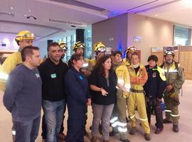 Comisión de bomberos españoles reclama mejoras en Bruselas