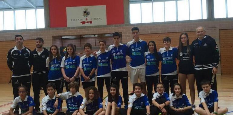 El Club Bádminton Oviedo manda en España