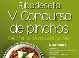 La V edición del concurso llenará Ribadesella de pinchos originales y sabrosos