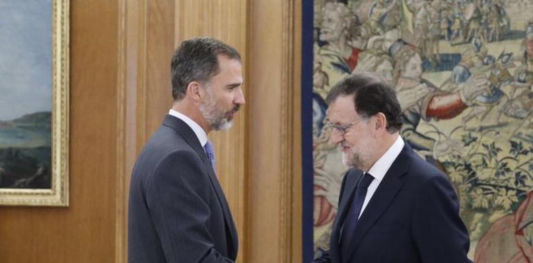 Rajoy recibe el encargo del Rey para una nueva sesión de investidura