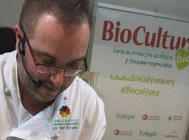 Productores asturianos presentan el primer cachopo ecológico en Biocultura