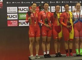 Dos oros y un bronce para el #TeamESP en la Copa del Mundo de ciclismo