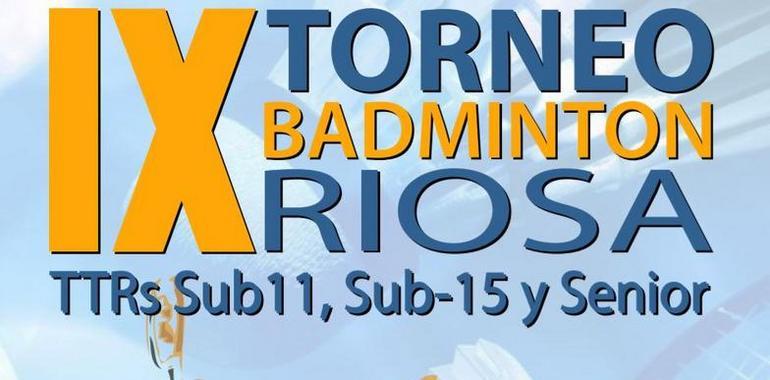  El Club Bádminton Riosa Organizará su IX Torneo de Bádminton el próximo sábado