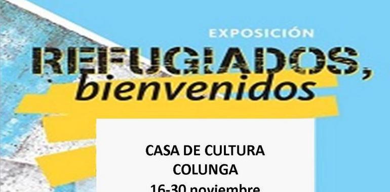 Colunga muestra su apoyo a los refugiados con dos exposiciones