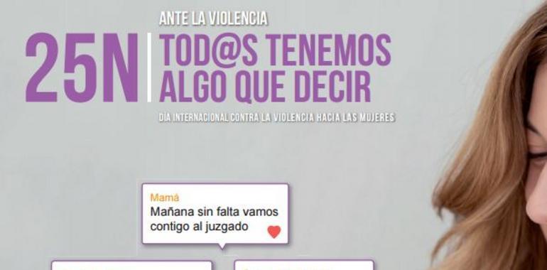 Asturias presenta la campaña institucional del Día contra la Violencia sobre las Mujeres