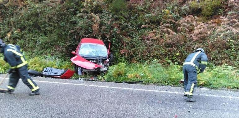 Un fallecido y 3 heridos en un choque múltiple en Salas