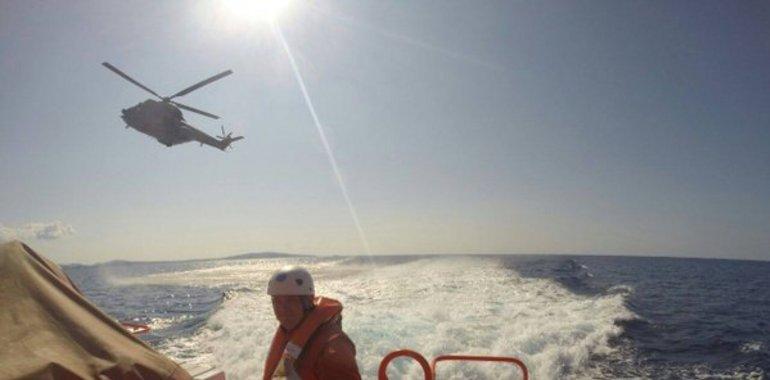 Se reanuda la búsqueda del pescador desaparecido en Llanes