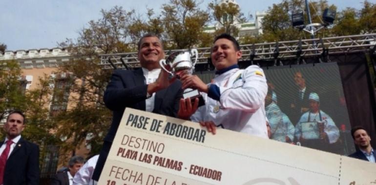 Ecuatorianos en España ya tienen campeón para el Mundial del Encebollado