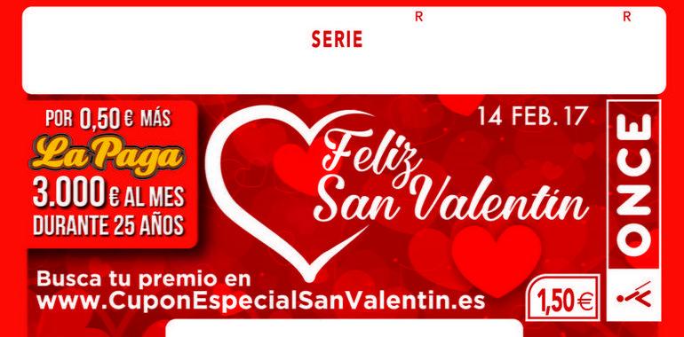 La ONCE adelanta San Valentín y suma al cupón regalos que enamoran