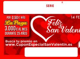 La ONCE adelanta San Valentín y suma al cupón regalos que enamoran