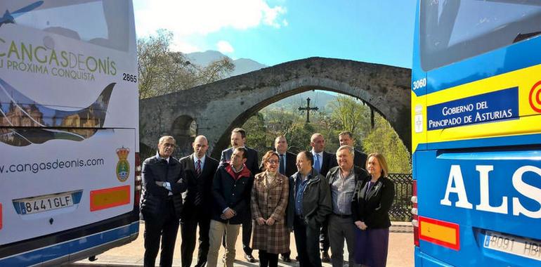 El transporte a los lagos de Covadonga será menos contaminante