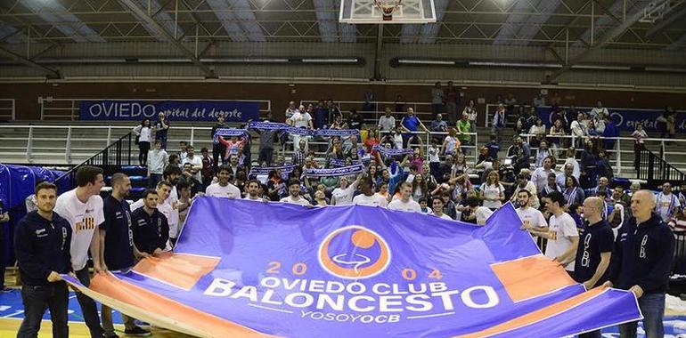 El UF Baloncesto Oviedo despide la temporada con la afición