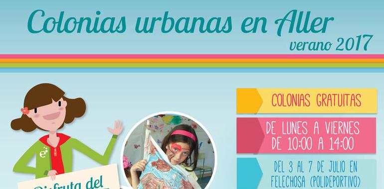 Aller recibe al verano con Colonias Urbanas para escolares