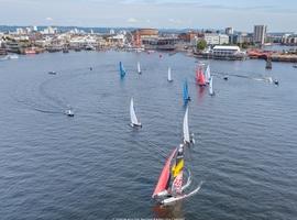 Flat calms on Cardiff Bay hinder sailing on penultimate day