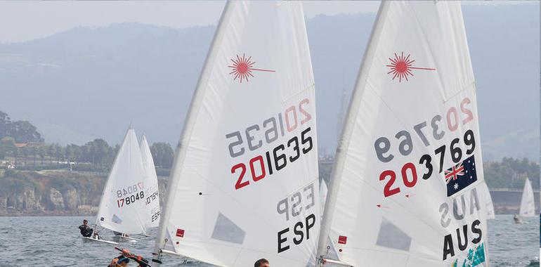 Vencedores del VI Trofeo Villa de Gijón de Vela Ligera de Snipe, Laser Radial, 4.7 y Optimist