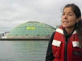 Acción de Greenpeace en puerto de A Coruña acaba con cuatro detenidos 