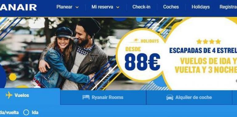 AESA recuerda que Ryanair no puede cobrar ningún gasto de gestión por la cancelación de vuelos