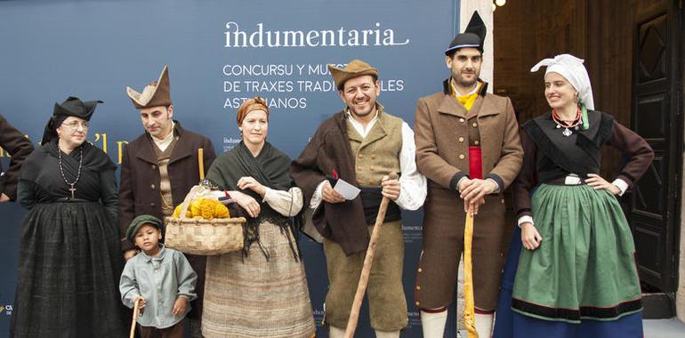 Ganadores del concurso de Indumentaria celebrado en Grau el día 1 de octubre