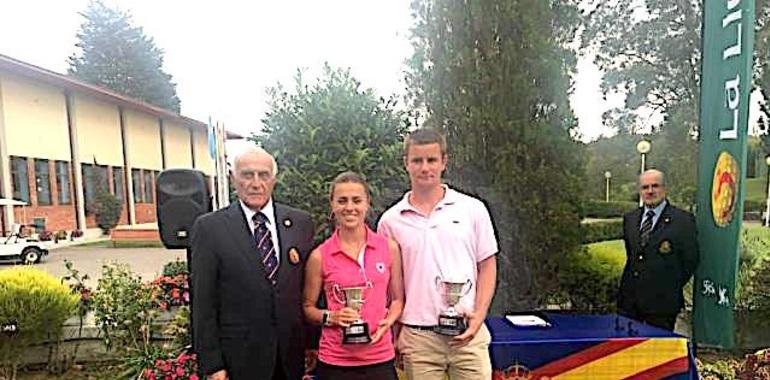 Xabier Gorospe y Carmen Sainz, campeones España de Dobles Mixto en La Llorea