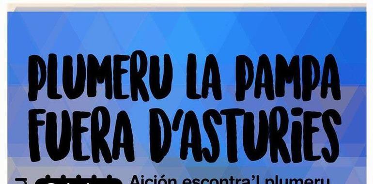 El grupo Lluchando Pola Soberanía convoca una acción contra el plumero de la Pampa