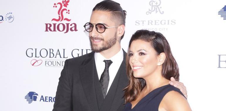 Brindis solidario de Eva Longoria en la Global Gift de México