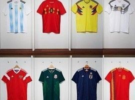 Ocho camisetas para la Copa Rusia