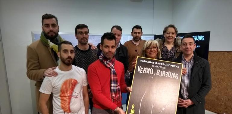 "Vermú y Burbujas" en la Plaza de los Hermanos Orbón de Avilés