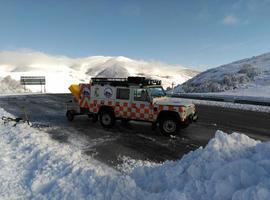 8 puertos de montaña requieren cadenas en Asturias