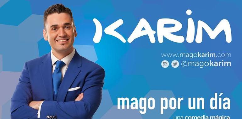 El asturiano Karim mago por un día muchos días en Madrid