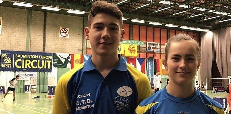 Bádminton: Oro y cuartos de Final para Asturias en el internacional de Belgica 