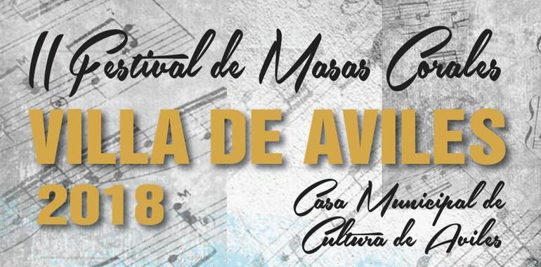 El Festival de Masas Corales Villa de Avilés celebra este sábado su segunda edición