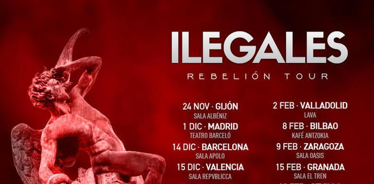 Ilegales arranca en Gijón su ‘rebelión tour