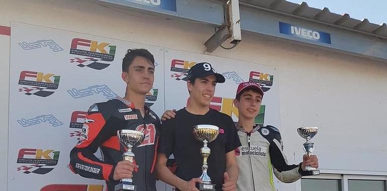 Adrián Fernández Murias, tercero en el FK1, Supermoto Castilla y León