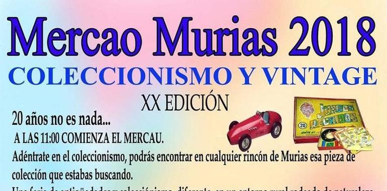 Coleccionismo y de antigüedades en el mercado de Murias