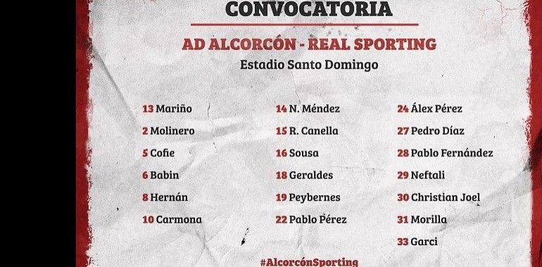 El Sporting comienza en Santo Domingo ante el Alcorcón