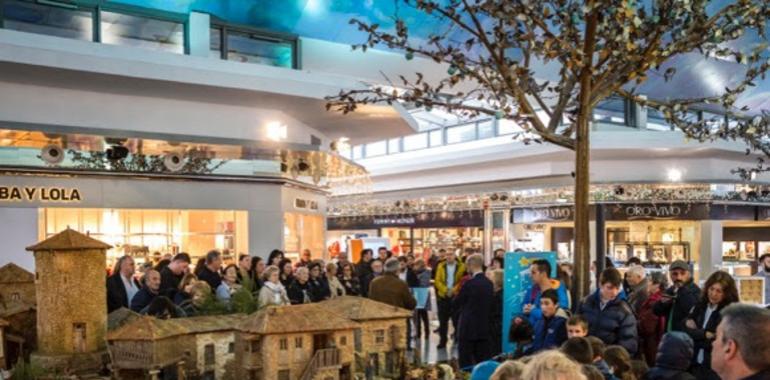 El Belén de Navidad de intu Asturias recrea la belleza de Bandujo