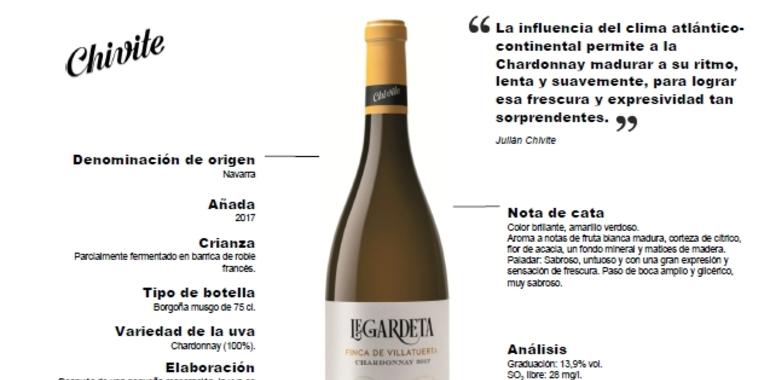 Chivite Legardeta Chardonnay 2017 aromó la cena del presidente chino con SS.MM.