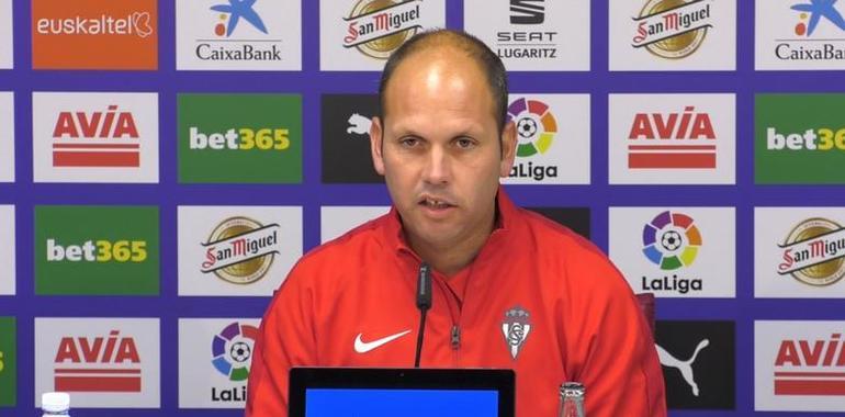 José Alberto: “En la primera parte se vio el Sporting que queremos”