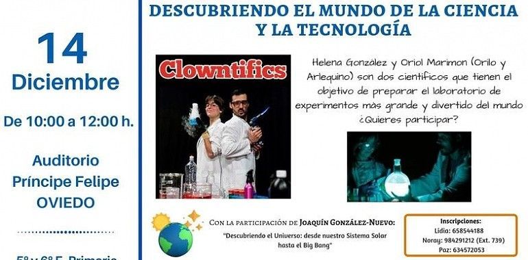 La ciencia es divertida para los chavales de Oviedo