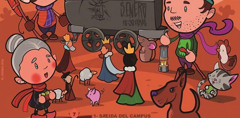 Los Reyes Magos llegan a Mieres el sábado a las 18:30 horas