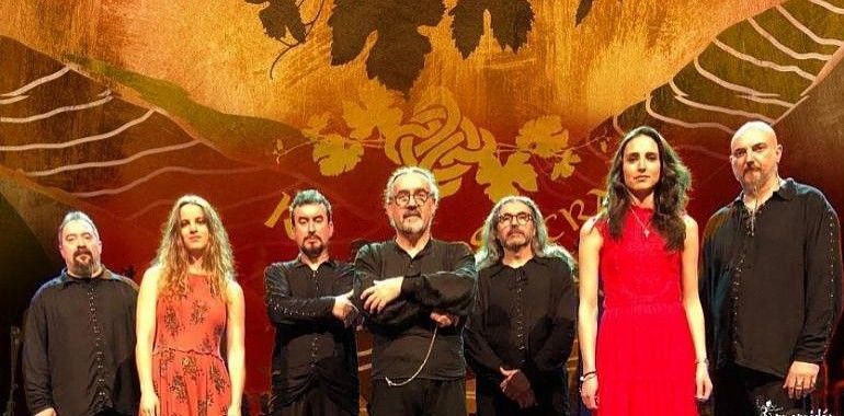 Luar na Lubre presenta en Langreo su trabajo "Ribeira Sacra"