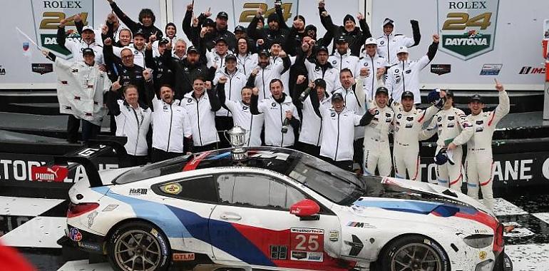 Victoria de BMW en las 24 Horas de Daytona en la categoría GTLM