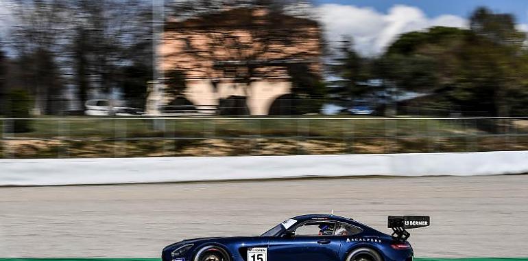 Kang Ling a gran nivel en su estreno con el Mercedes de Drivex