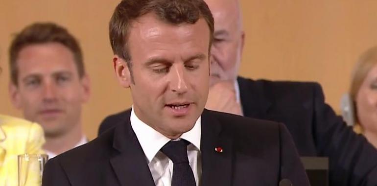 Macron denuncia el peligro de una fractura social a causa de un 