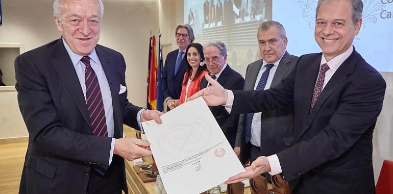 El asturiano Luis Rodríguez-Ovejero, SATEC, Medalla de Honor del Colegio de Ingenieros de Caminos