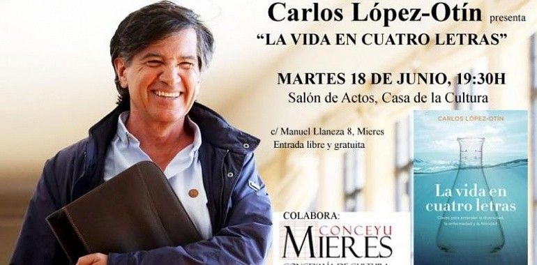 Mieres con un cartel de lujo que incluye a López-Otín, el Padre Ángel, Carlos Fueyo o Laura Castañón