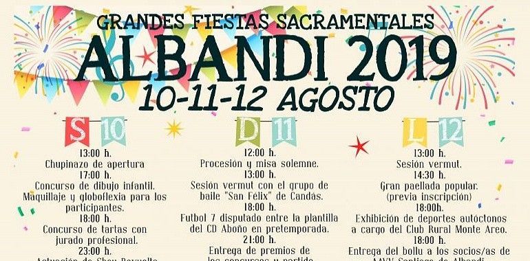 Fiestas Sacramentales de Albandi en Carreño